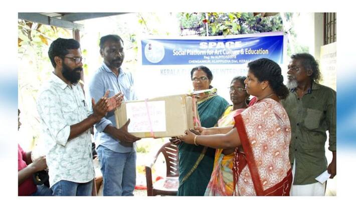 Student tool was distributed in anganwadi Student tool was distributed in anganwadi