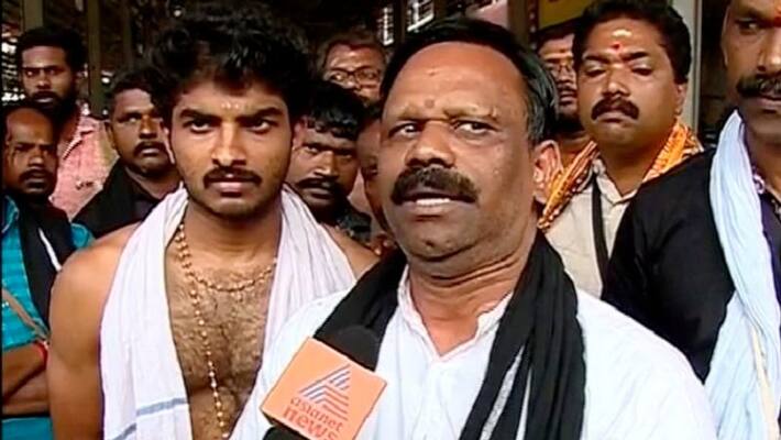 valsan thillankeri admitted as Breaks Tradition in sabarimala valsan thillankeri admitted as Breaks Tradition in sabarimala