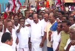 Reel Sarkar angers real sarkar in Tamil Nadu MLA Rajan Chellappa protests