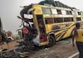 on yamuna expressway bus accident, 45 injured