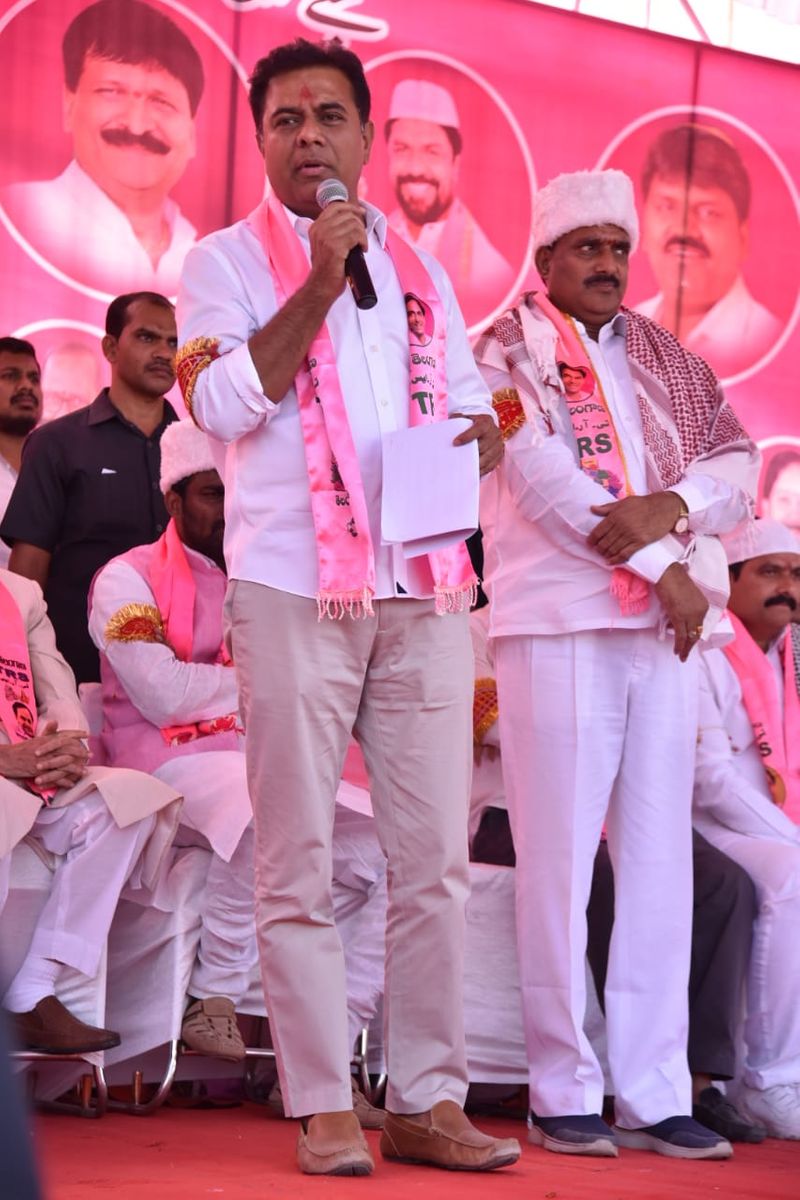 Minister KTR Participated in Minority Ashirwada Sabha serilingampally