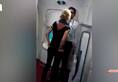 Air India flight drunk Irish passenger verbal abuse refused alcohol