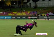 Suzie Bates' perfect juggling catch to dismiss Ashleigh Garden at Women's World T20
