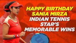 Happy Birthday Sania Mirza memorable wins tennis video