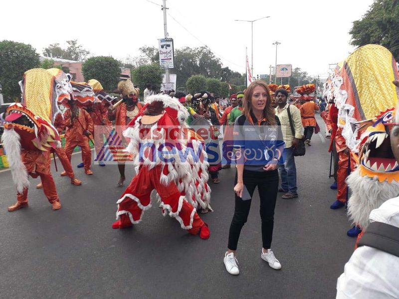 F1H2O Boats Parade Rally flag off by Dist. Collector, Commissioner of Police