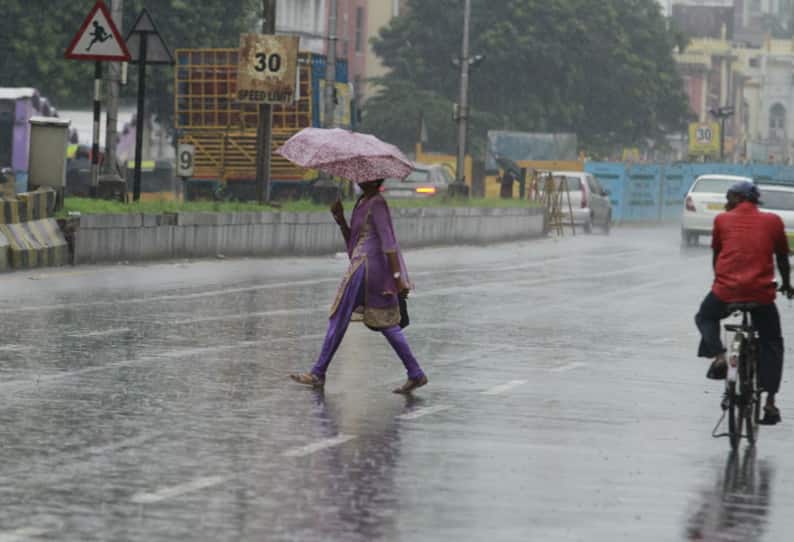 Heavy rain in nagai and thiruvarurur
