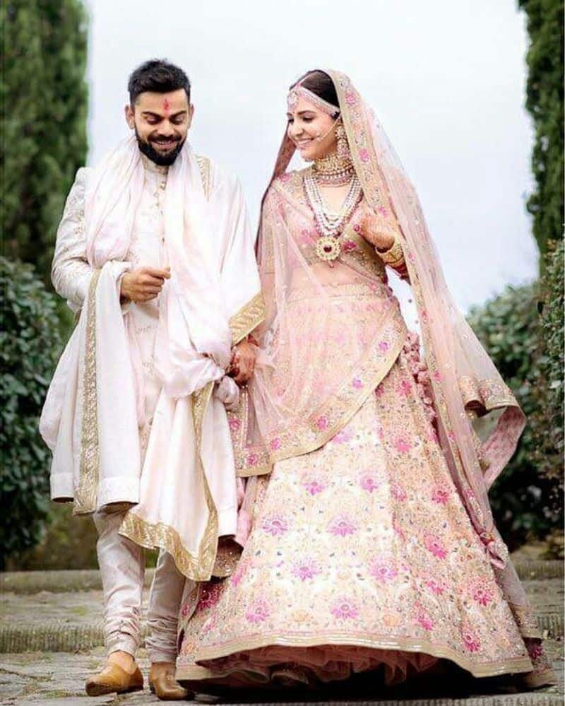 When the leading lady of Bollywood became Mrs Virat Kohli, she chose Sabyasachi not just for her big day but also for the pre and post wedding rituals.