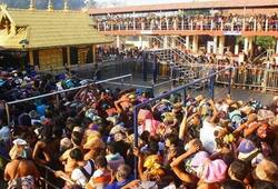 Heavy rush at Sabarimala shops and hotels near the temple complex were open