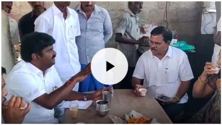 minister vijayabaskar had tea in stall and talking about kaja minister vijayabaskar had tea in stall and talking about kaja