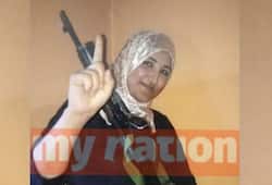 First time in Kashmir women terrorist of Hizbul Mujahideen arrested