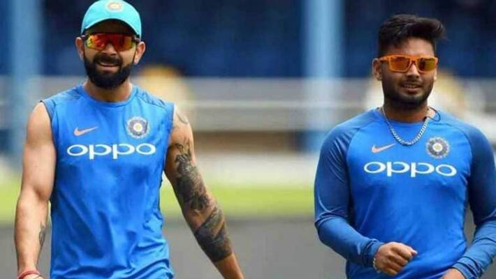 rishabh pant teased captain virat kohli rishabh pant teased captain virat kohli