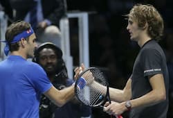 ATP Finals Alexander Zverev Roger Federer Novak Djokovic