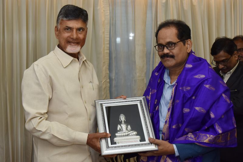 Chandrababu Facilitates A.P. High court judges Amaravati