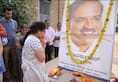 Despite in mourning Ananth Kumar's wife Tejaswini  plants sapling green initiative Karnataka