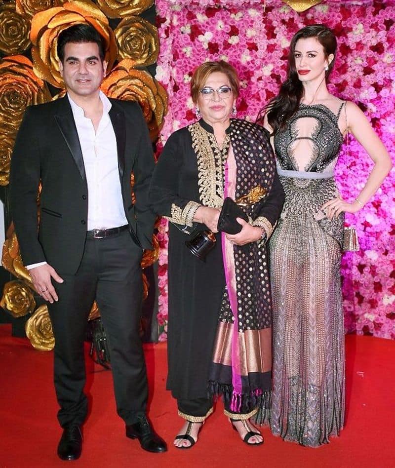 ​Arbaaz Khan, Helan and Giorgia Andriani