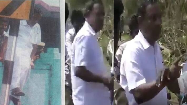 minister o.s.manian escapes from vedaranyam minister o.s.manian escapes from vedaranyam