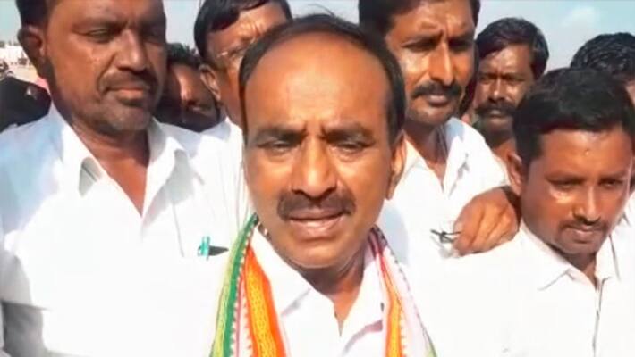 Huzurabad Bypoll: bjp candidate eatala rajender serious comments on cm kcr Huzurabad Bypoll: bjp candidate eatala rajender serious comments on cm kcr