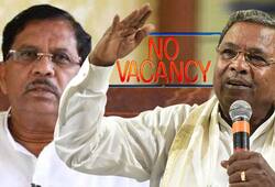 Parameshwar Karnataka chief minister's post Siddaramaiah 'no vacancy'