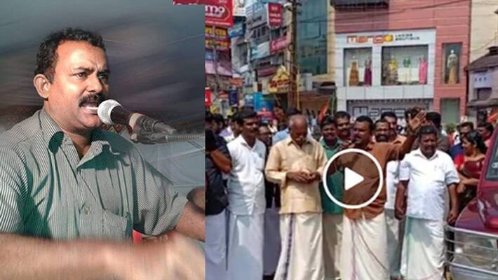 bjp kollam district secretary arrested bjp kollam district secretary arrested