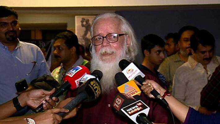 Nambi Narayanan responding after padmabhushan award declaration Nambi Narayanan responding after padmabhushan award declaration