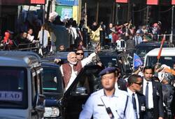 Narendra Modi Mizoram elections breaks security protocol rally polling