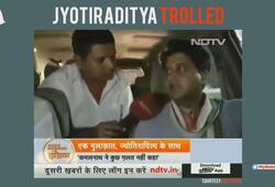 Jyotiraditya Scindia Congress Kamal Nath journalist TV reporter Muslim