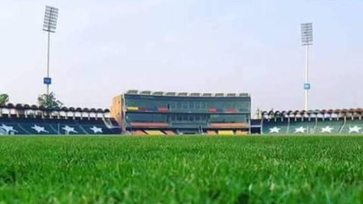 Terror impact Pakistan cricket stadium turned into farmland to cultivate chilies pumpkins ckm Terror impact Pakistan cricket stadium turned into farmland to cultivate chilies pumpkins ckm