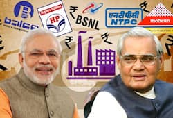 Narendra Modi Atal Bihari Vajpayee Air India Manmohan Singh privatisation