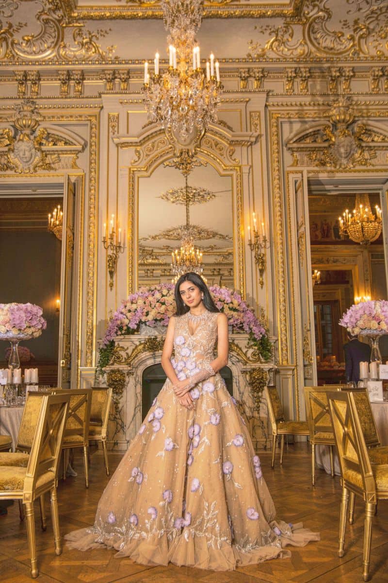 Aria Mehta rocked Georges Hobeika couture gown with jewels from the family business, Payal New York