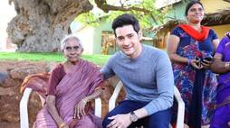 South superstar mahesh babu share photos with his 106 year old fan