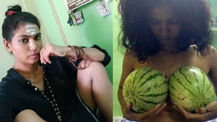 Case Filed Against Activist Rehana Fatima For Painting On her body in kerala Case Filed Against Activist Rehana Fatima For Painting On her body in kerala