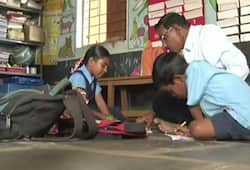 One teacher three students no basic facilities Government  school faces closure in Karnataka