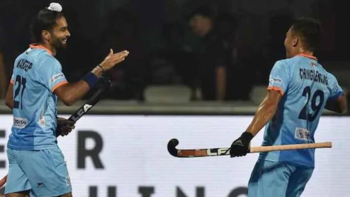 India meets Belgium in Hockey World Cup India meets Belgium in Hockey World Cup