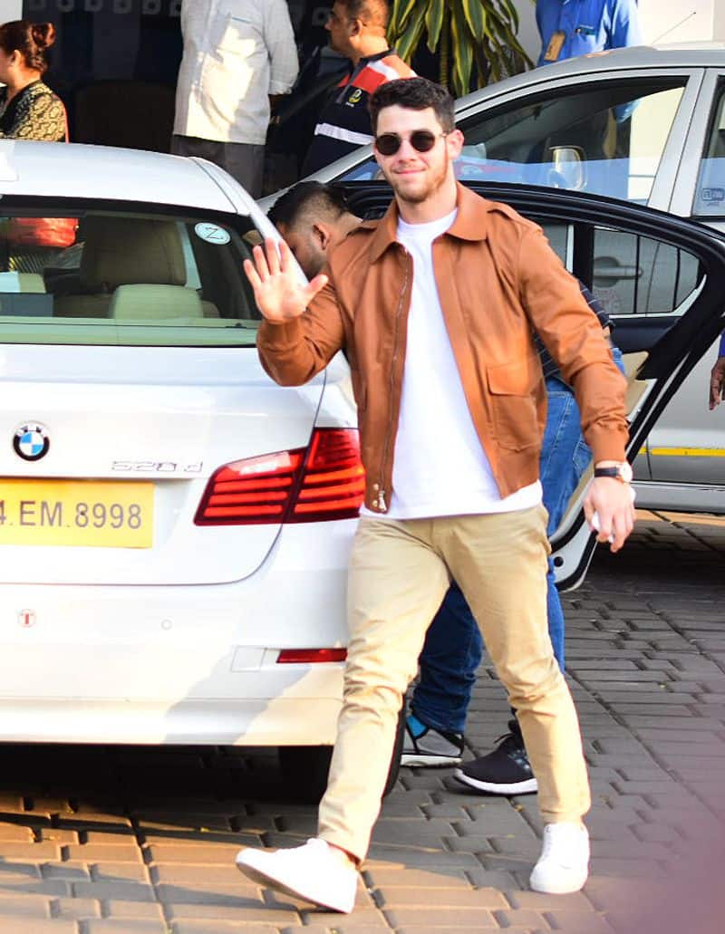 Groom-to-be Nick Jonas spotted in the perfect outfit for his Jodhpur wedding.