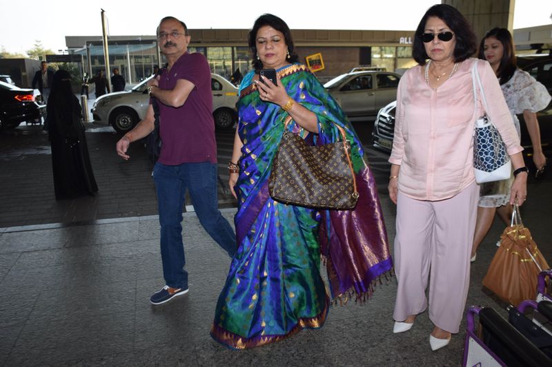 Mother of the bride micro-managing the grand wedding even as she jet-sets to the venue.