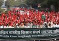 Kisan Mukti March Delhi agrarian crisis traffic debt relief protest farmers