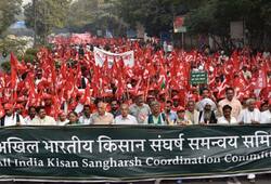 Kisan Mukti March Delhi agrarian crisis traffic debt relief protest farmers