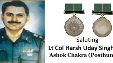 Saluting Lt Col Harsh Uday Singh Gaur Ashok Chakra (Posthumous)