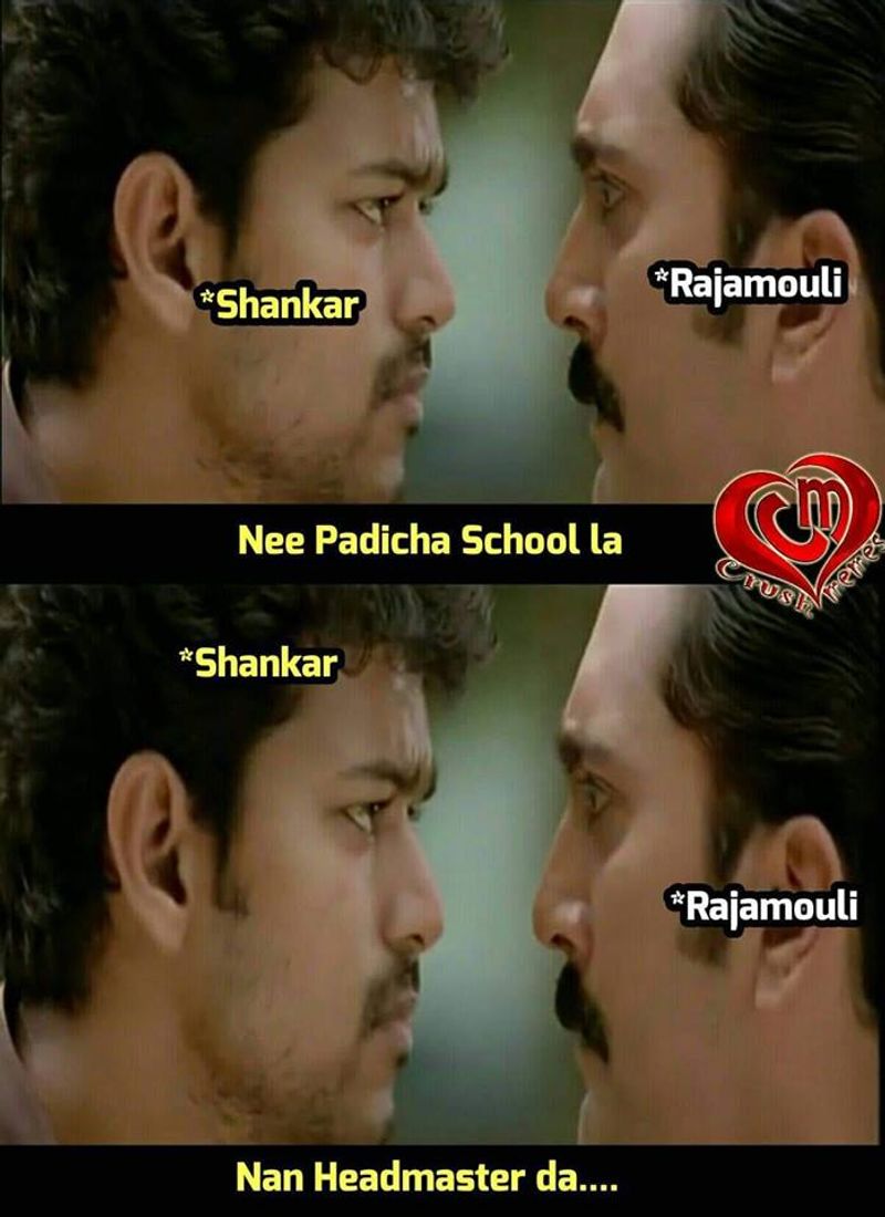 Atlee and 2 point o movie meme