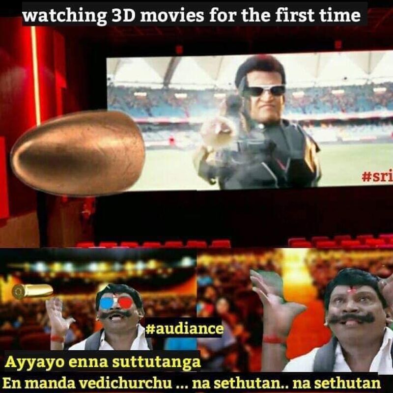 Atlee and 2 point o movie meme