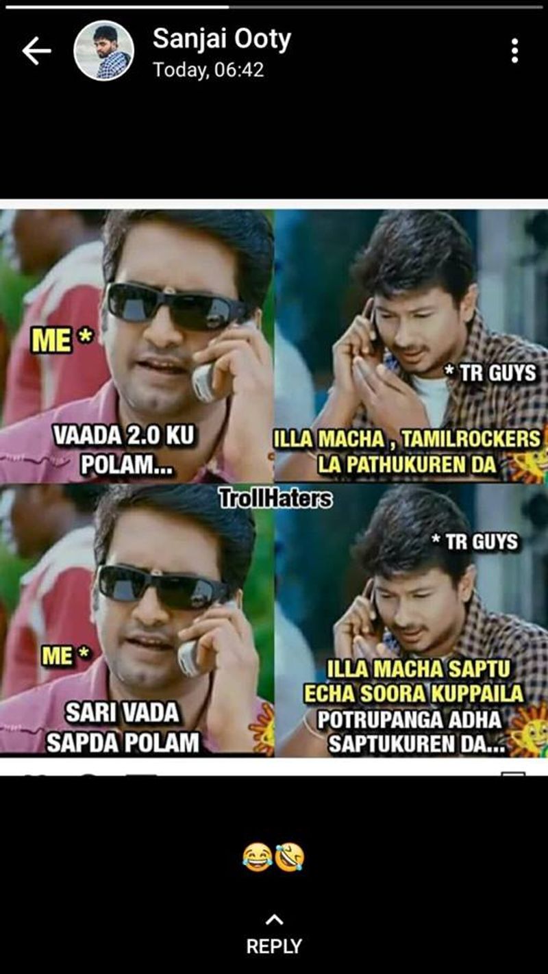 Atlee and 2 point o movie meme