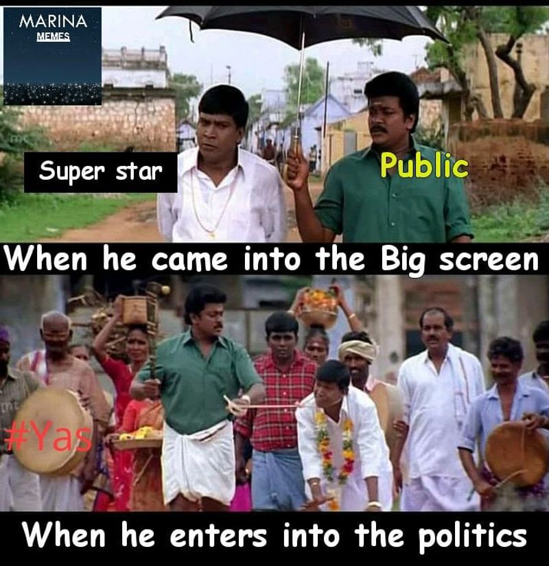 Atlee and 2 point o movie meme