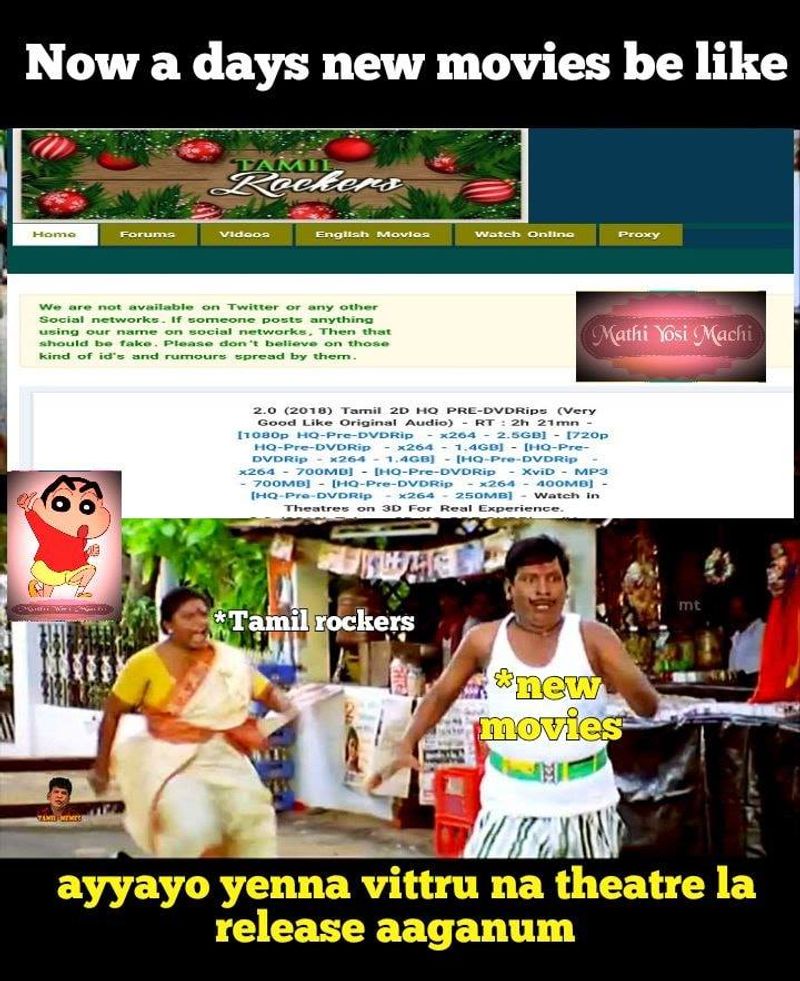 Atlee and 2 point o movie meme