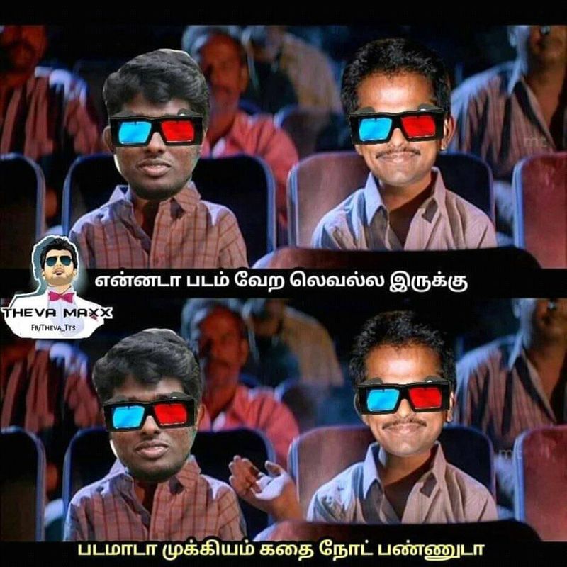 Atlee and 2 point o movie meme
