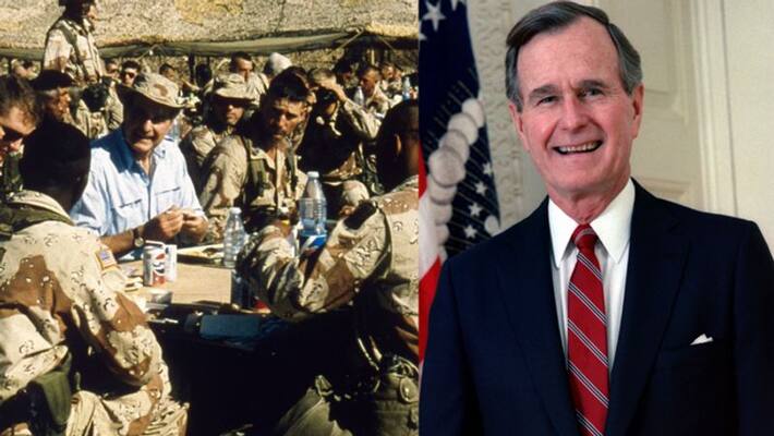 george bush senior whom keralites discussed during gulf war george bush senior whom keralites discussed during gulf war