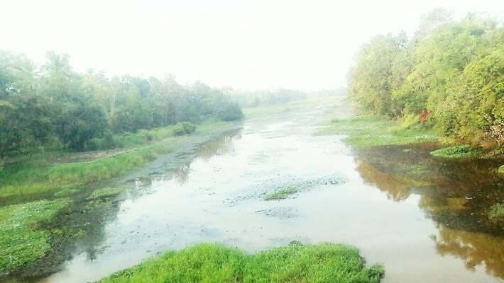 survey of Kuttemperoor river stopped survey of Kuttemperoor river stopped