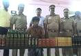 Man arrested Tamil Nadu stealing liquor bottles