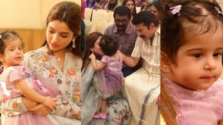 dq daughter mariyam with mammootty dq daughter mariyam with mammootty