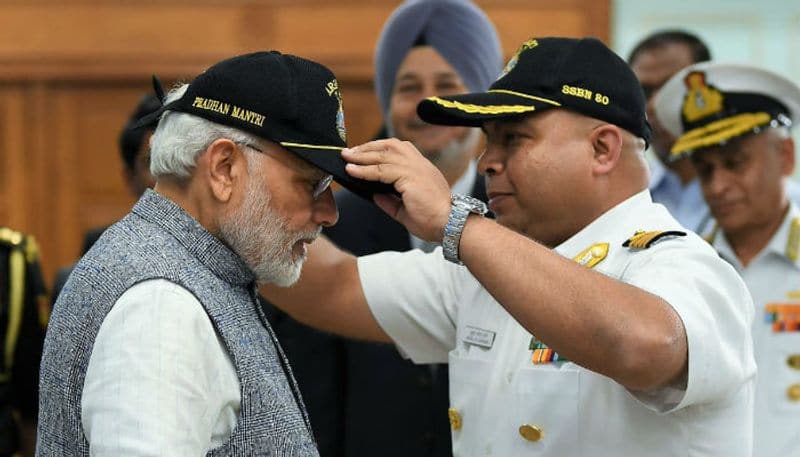After INS Arihant completed its first deterrence patrol, Prime Minister Narendra Modi said that the underwater war boat was a "fitting response" to those who indulged in "nuclear blackmail".