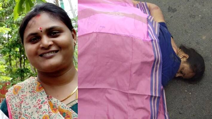 Road accident... female Police killed Road accident... female Police killed